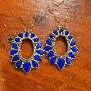 Blue Earrings